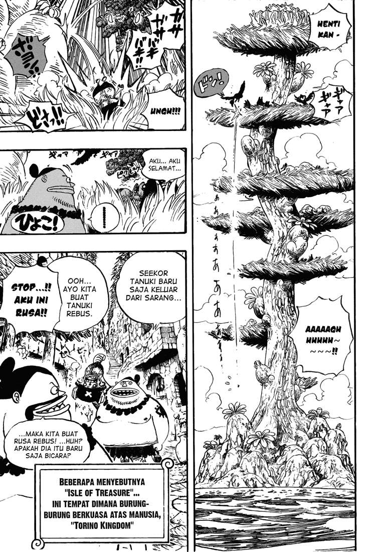 One Piece Chapter 524 Gambar 9