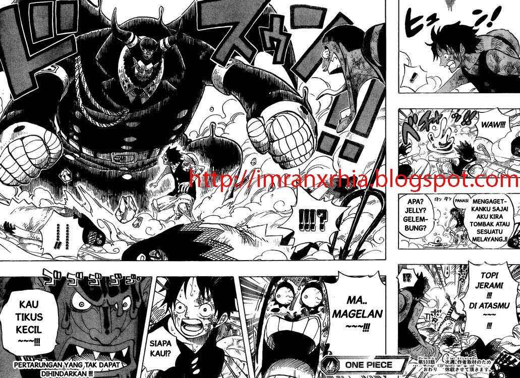 One Piece Chapter 533 Gambar 16