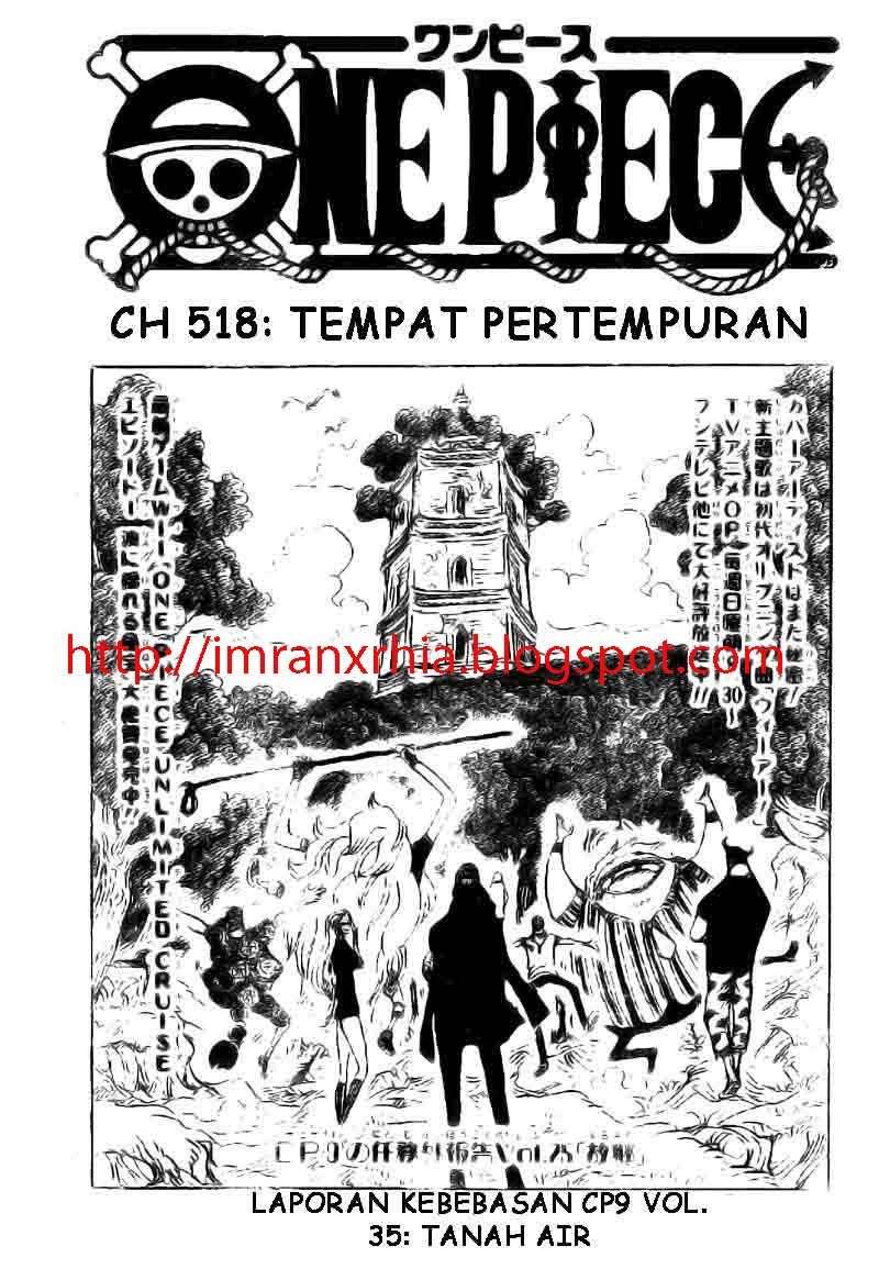 Komik One Piece Chapter 518 gambar nomor 1