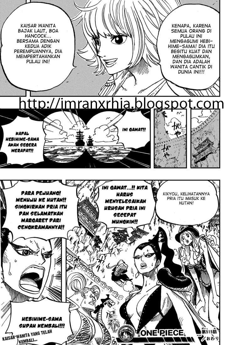 One Piece Chapter 515 Gambar 18