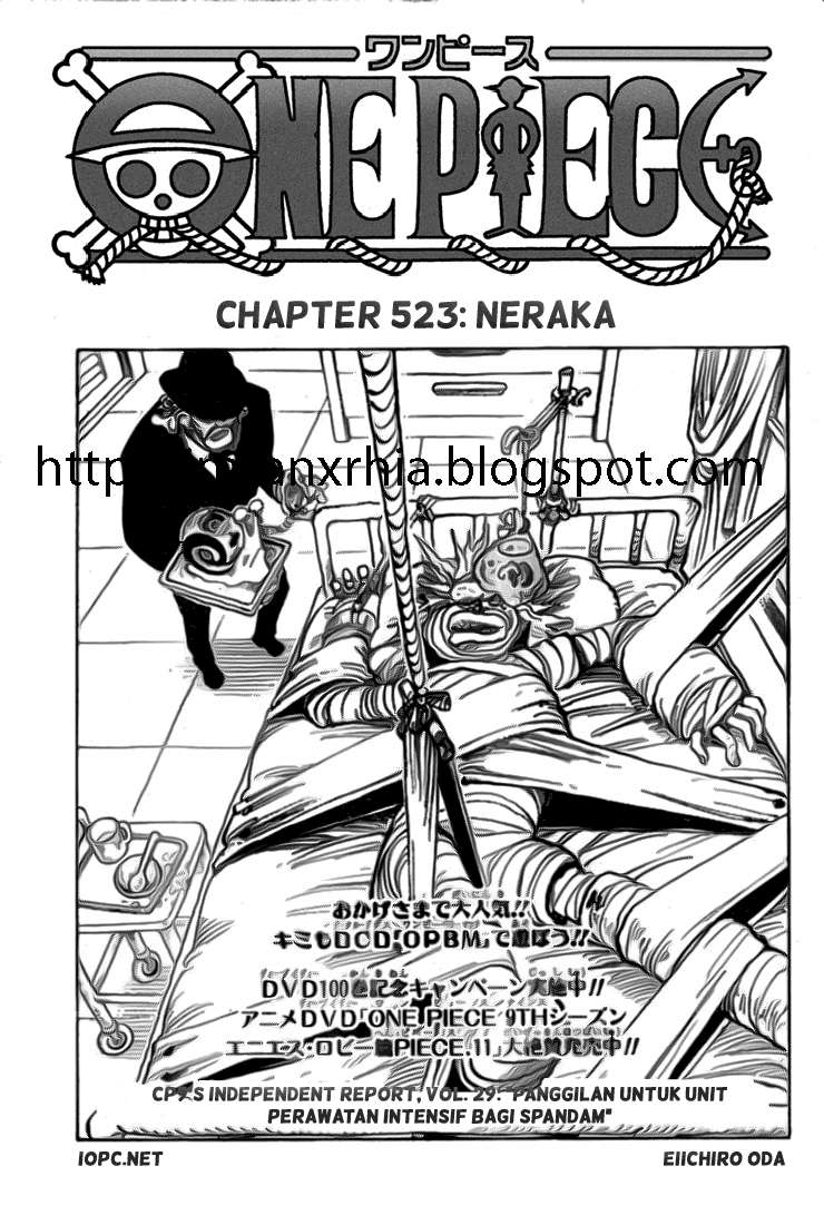 Komik One Piece Chapter 523 gambar nomor 1