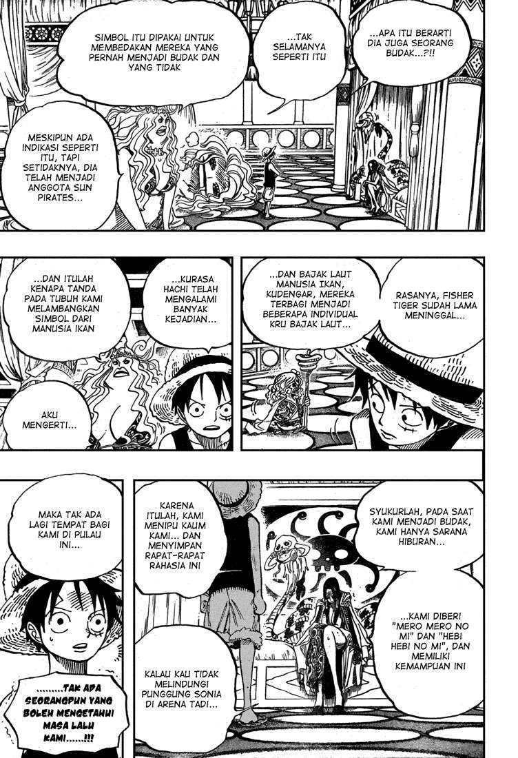 One Piece Chapter 521 Gambar 17