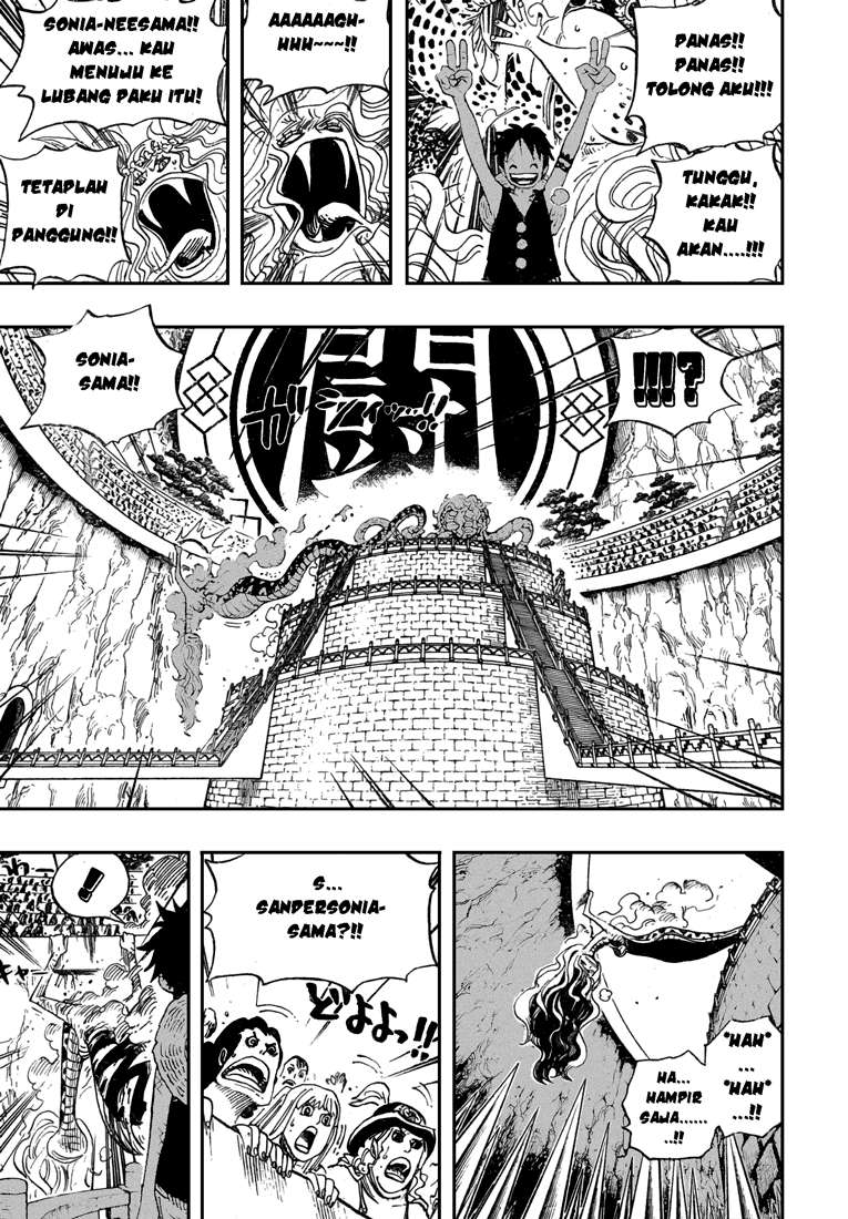 One Piece Chapter 520 Gambar 12