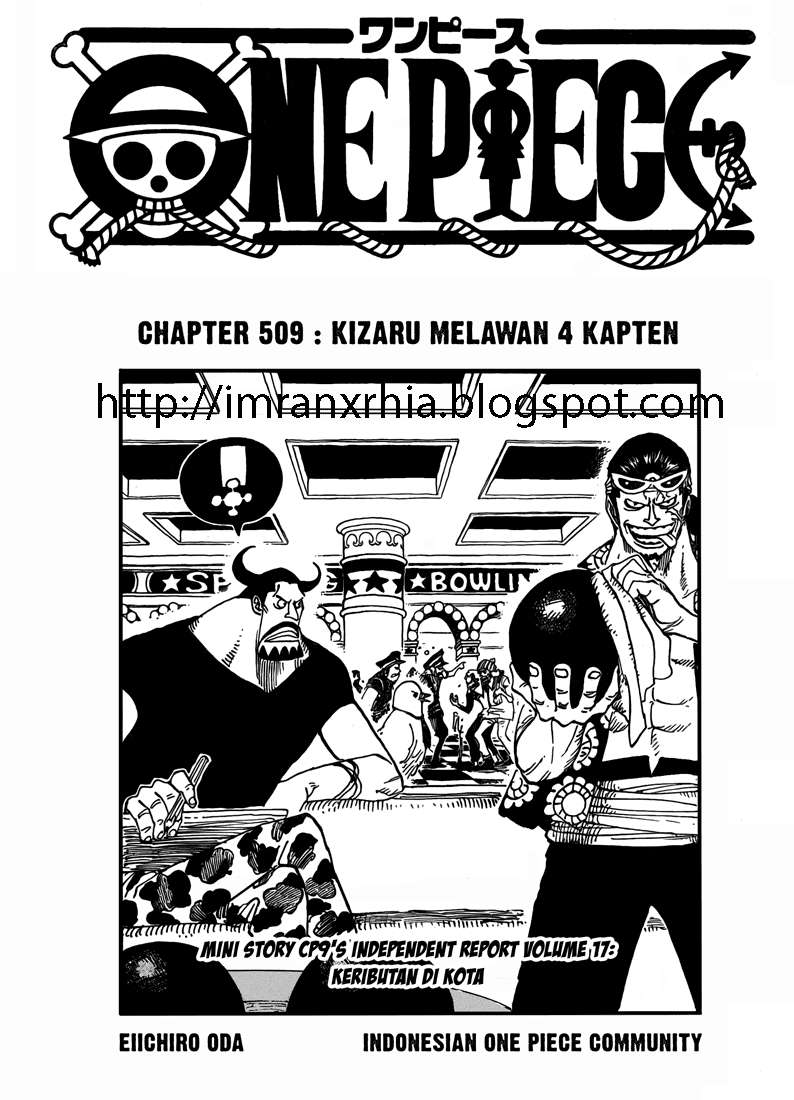 Komik One Piece Chapter 509 gambar nomor 1