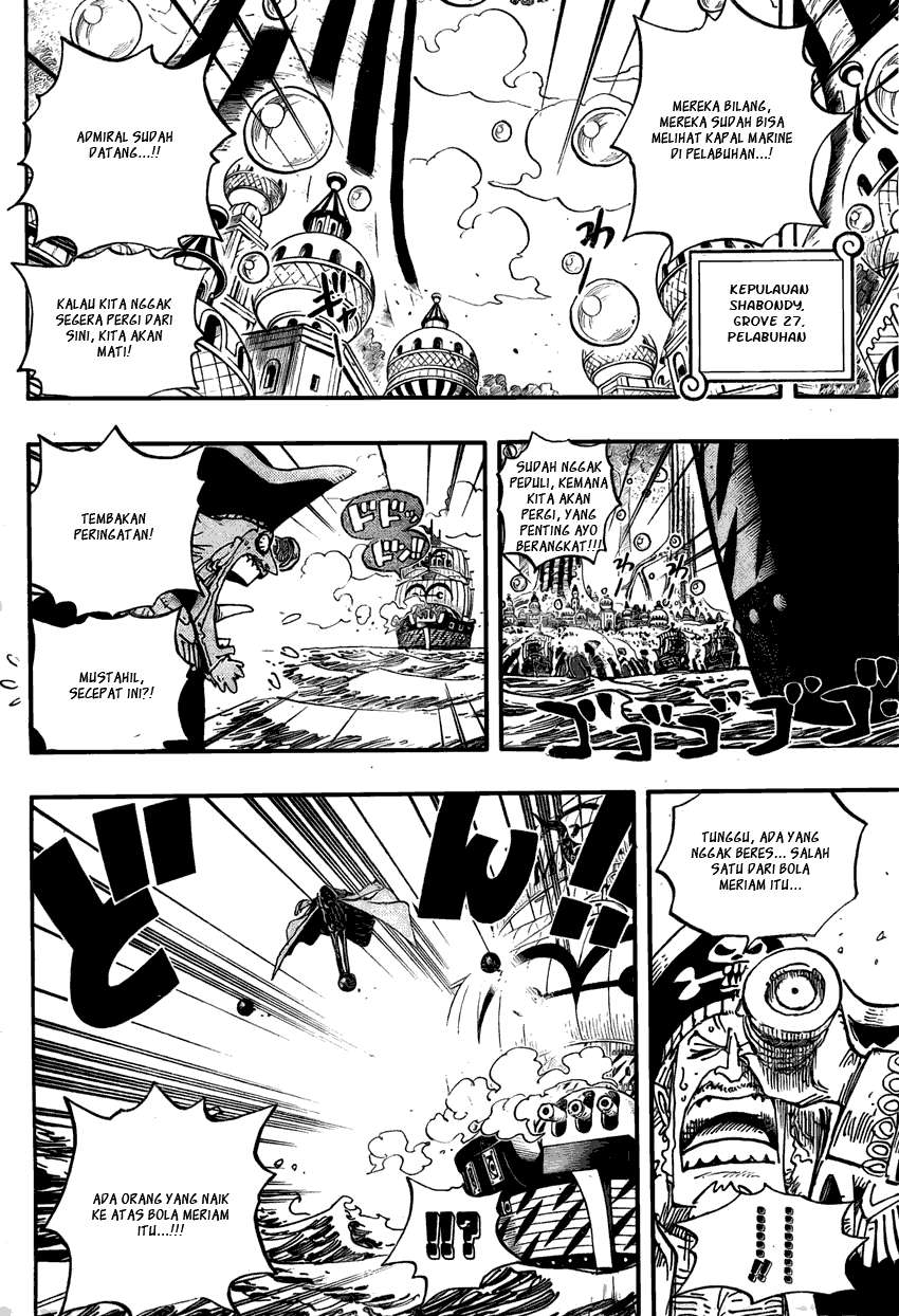 One Piece Chapter 506 Gambar 18