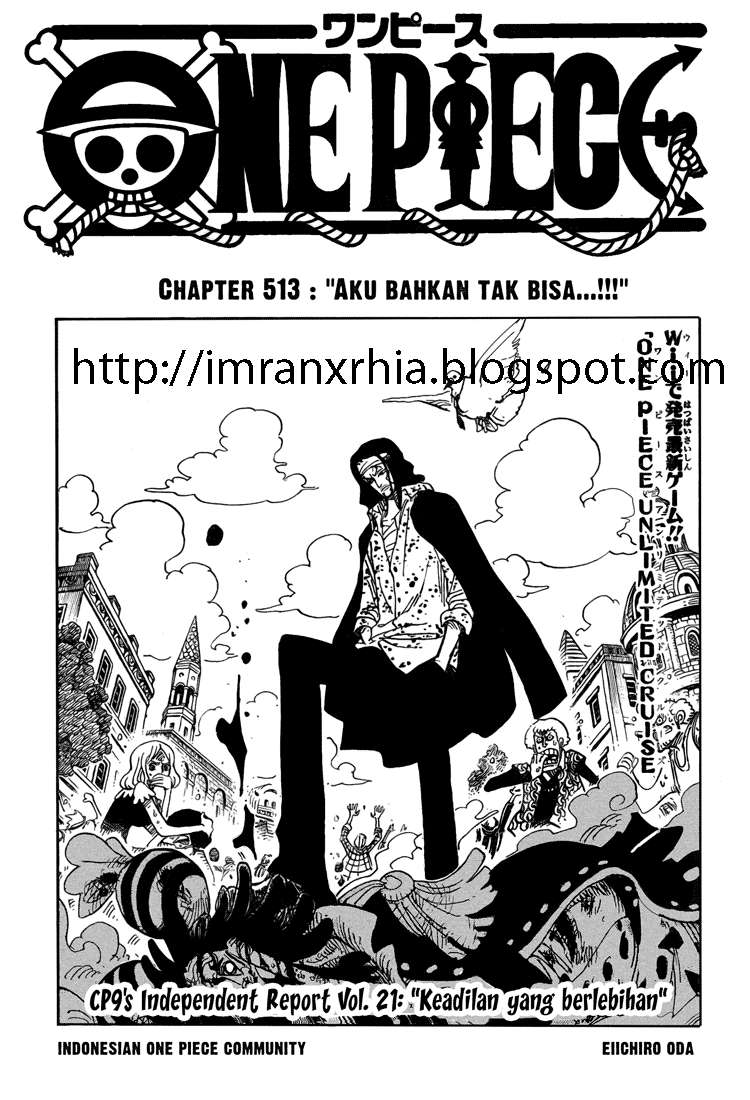 Komik One Piece Chapter 513 gambar nomor 1