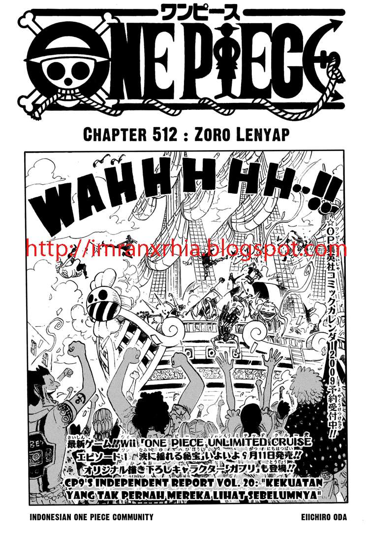 Komik One Piece Chapter 512 gambar nomor 1