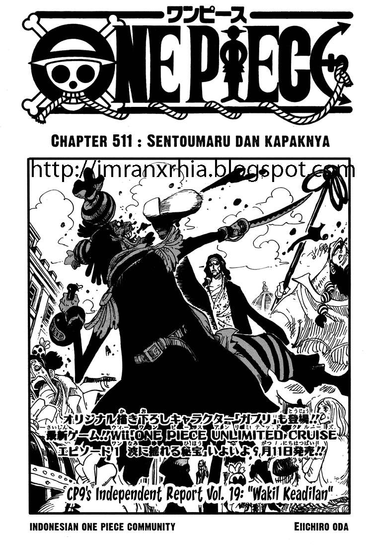 Komik One Piece Chapter 511 gambar nomor 1