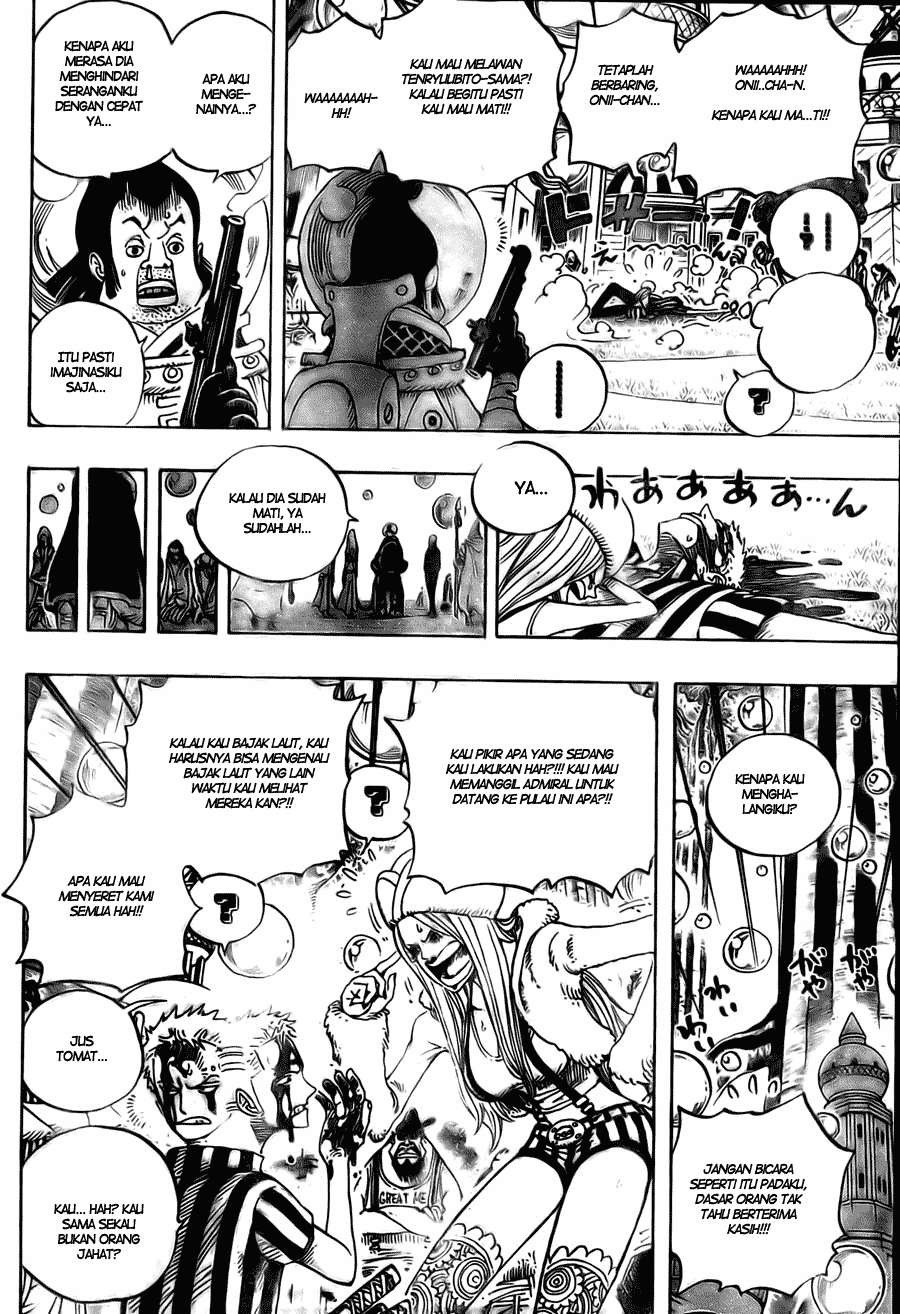 One Piece Chapter 499 Gambar 16