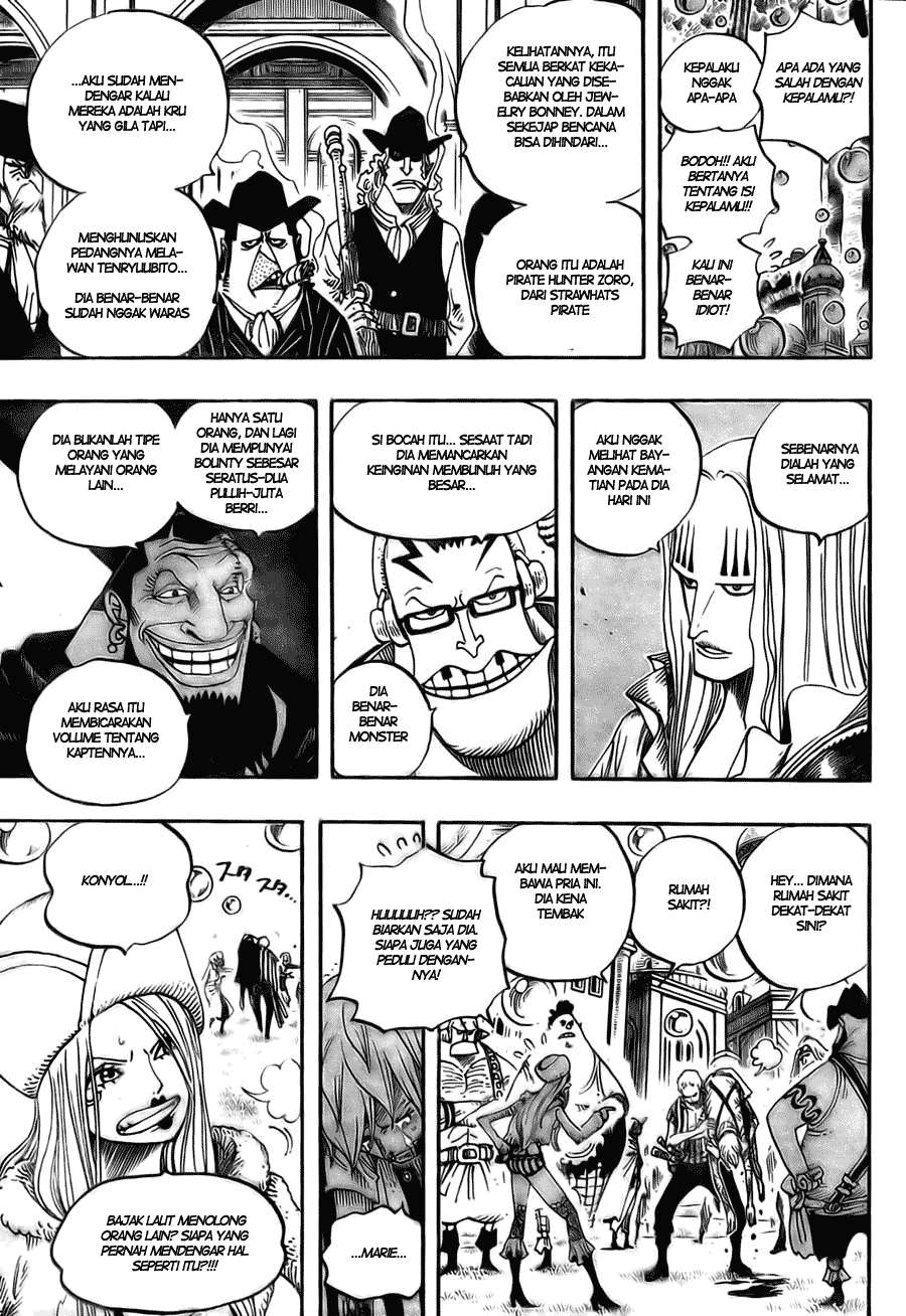 One Piece Chapter 499 Gambar 17