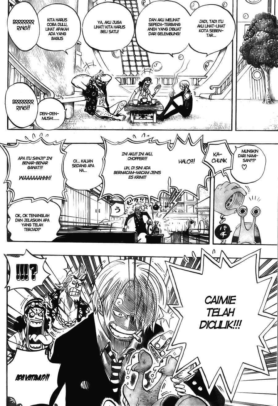 One Piece Chapter 499 Gambar 18