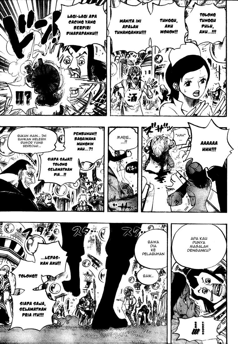 One Piece Chapter 499 Gambar 13