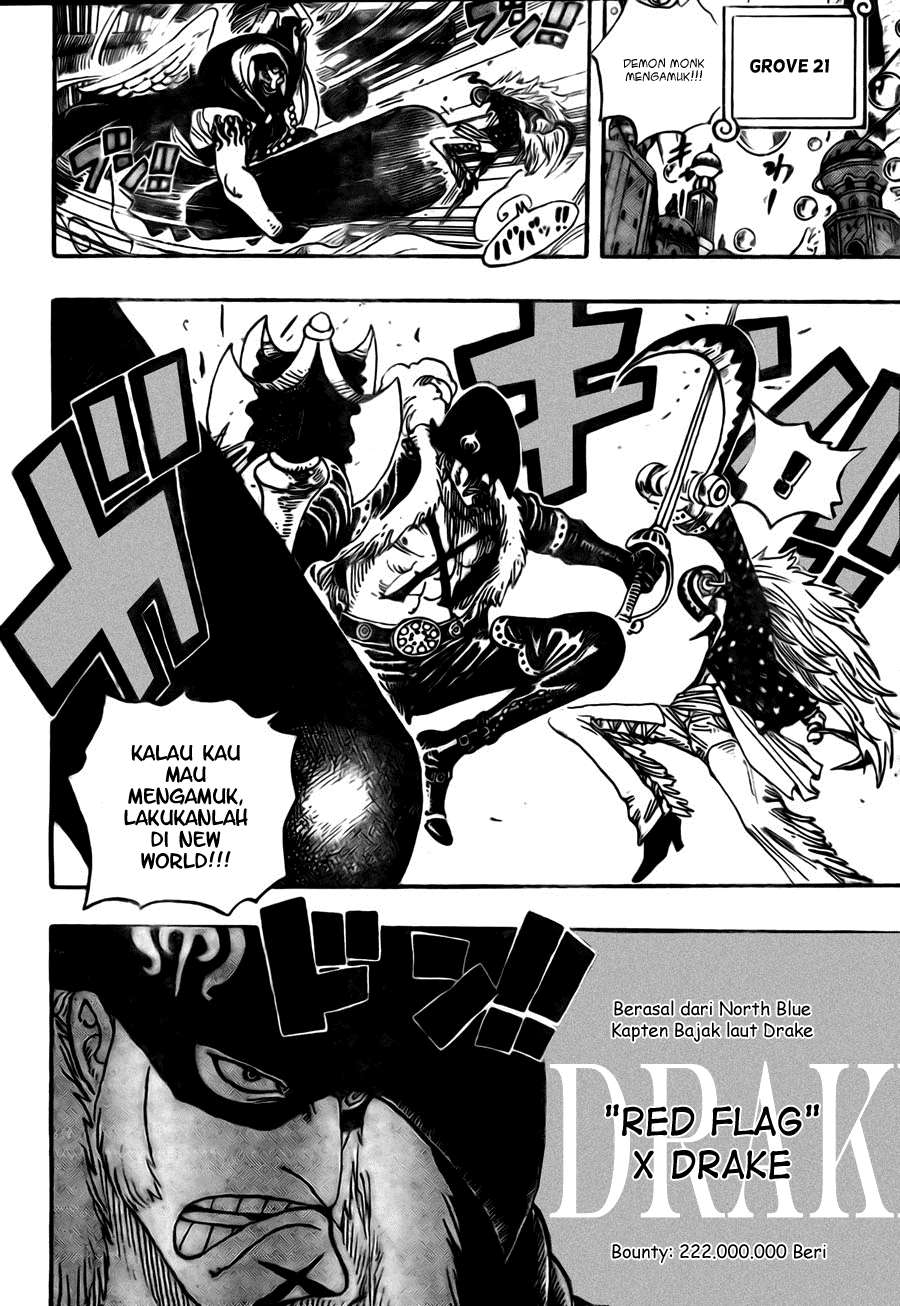 One Piece Chapter 498 Gambar 16