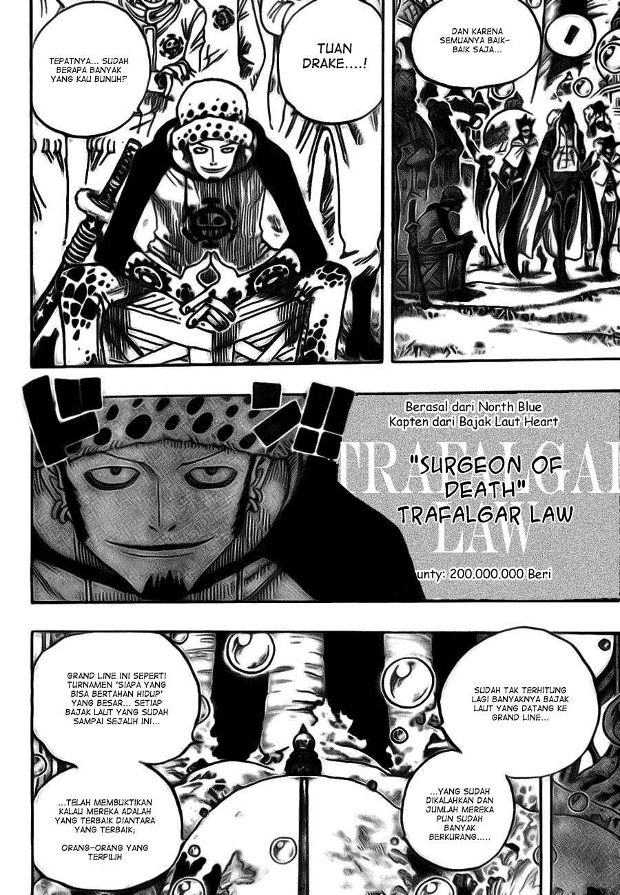 One Piece Chapter 498 Gambar 18