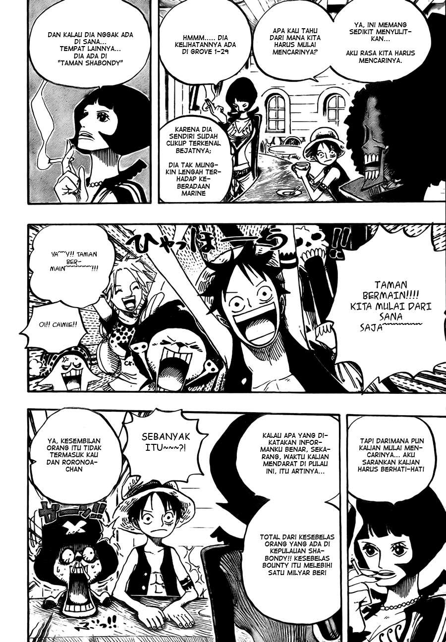One Piece Chapter 498 Gambar 10