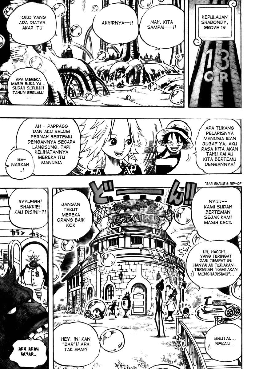 One Piece Chapter 498 Gambar 5