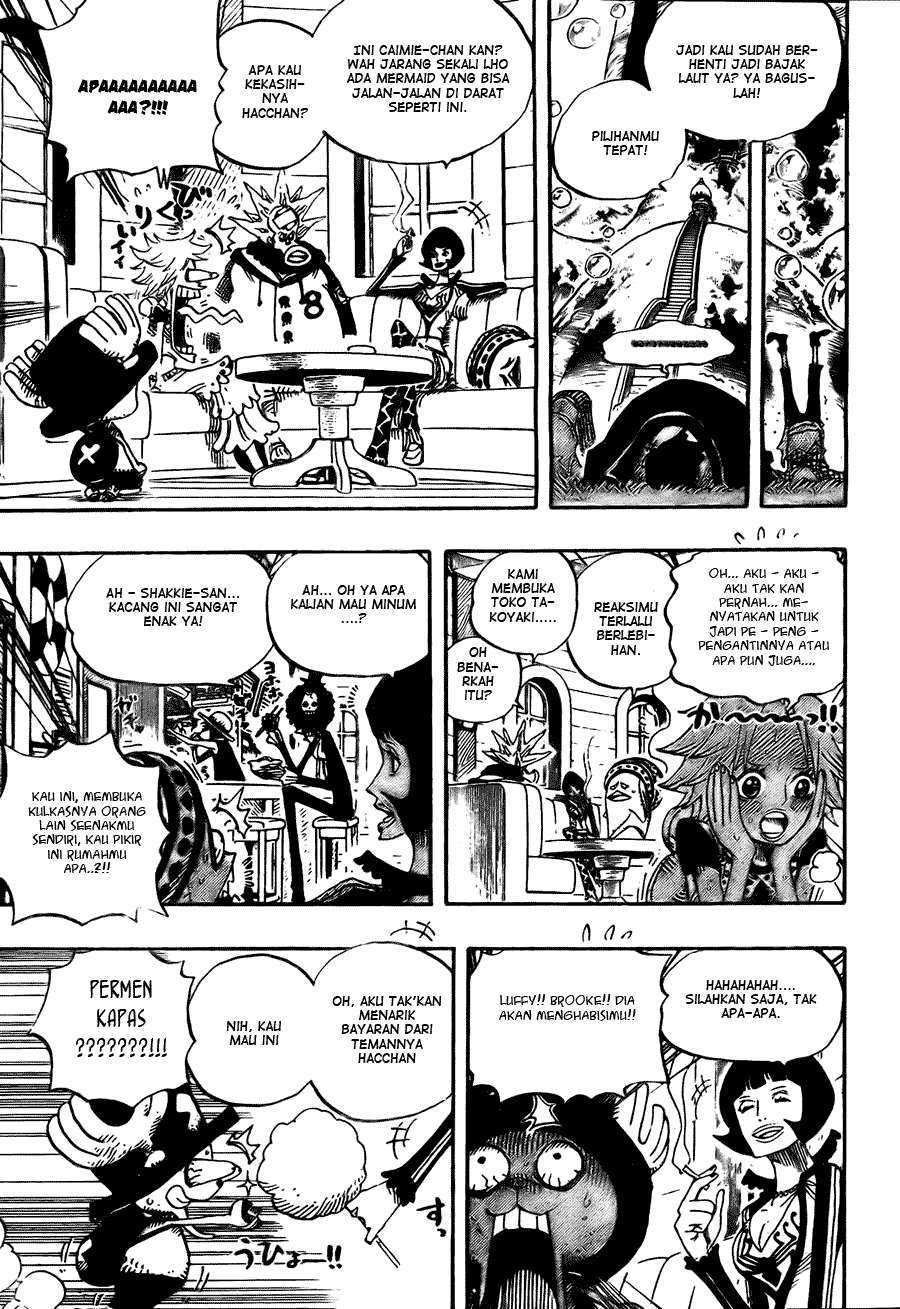 One Piece Chapter 498 Gambar 7