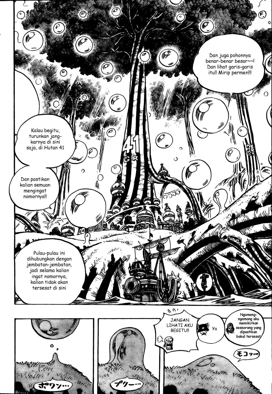 One Piece Chapter 496 Gambar 15