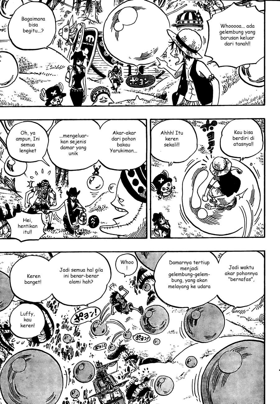 One Piece Chapter 496 Gambar 16