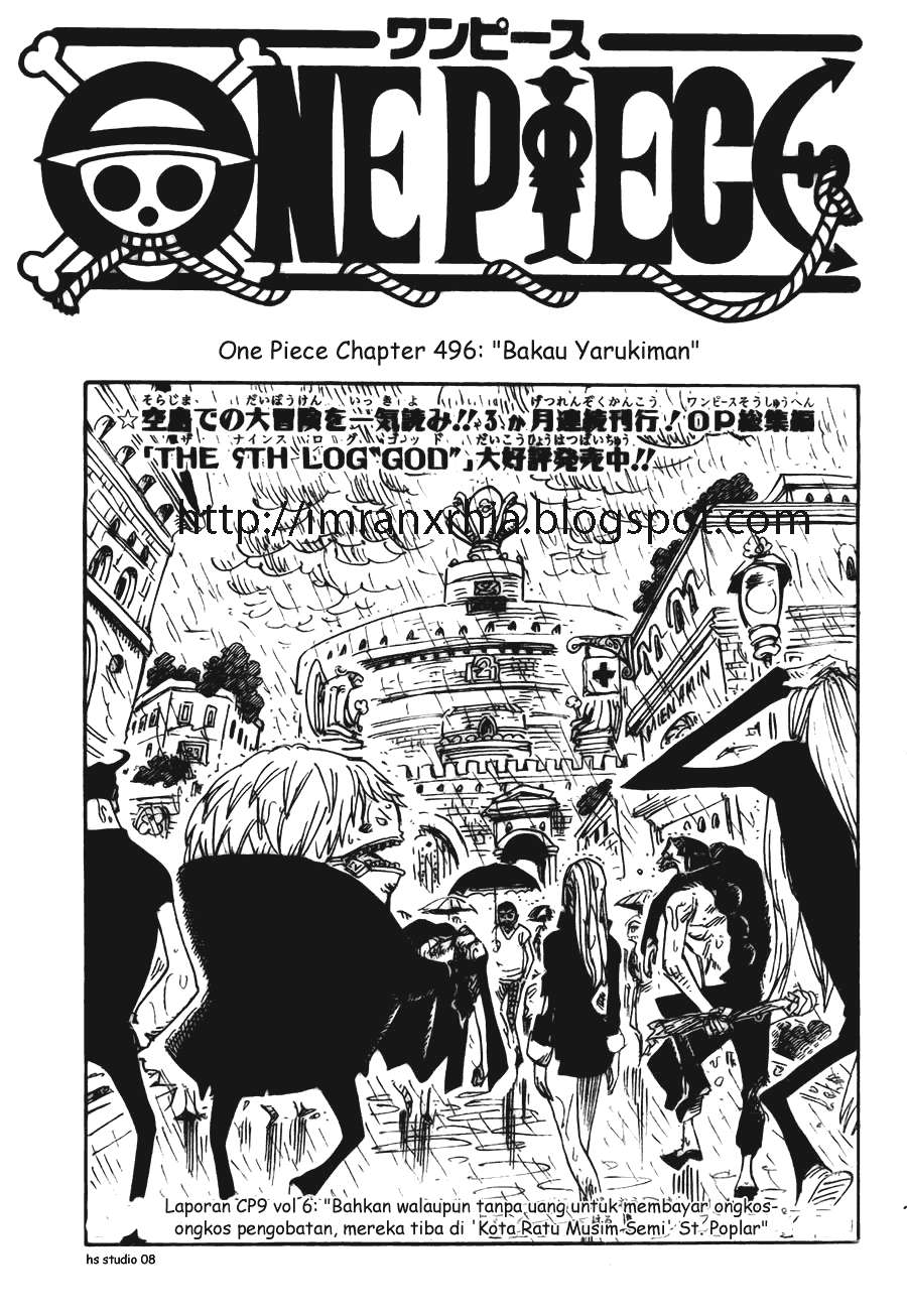 Komik One Piece Chapter 496 gambar nomor 1