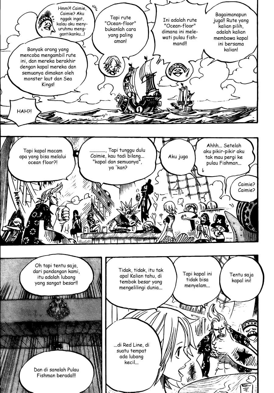 One Piece Chapter 496 Gambar 11