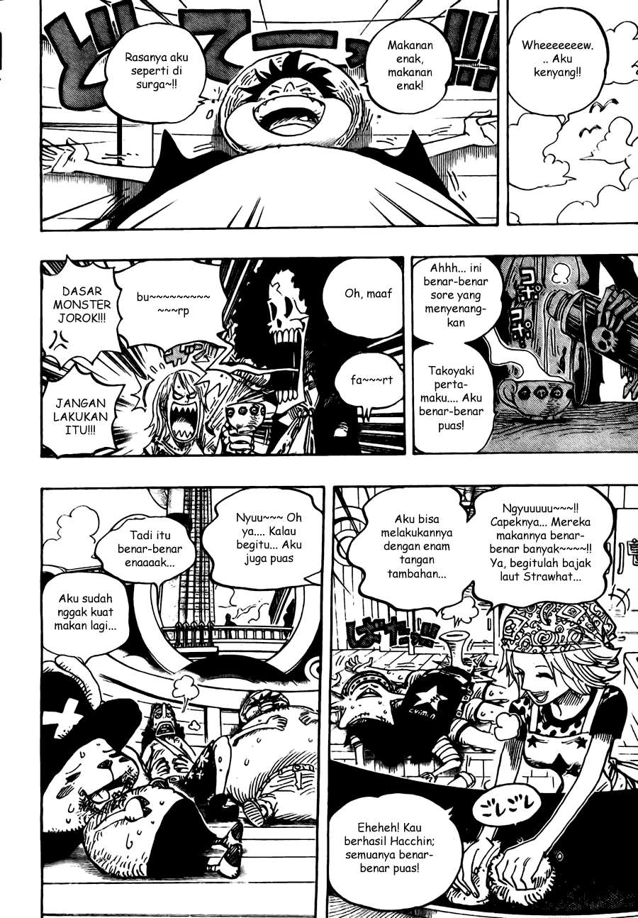 One Piece Chapter 496 Gambar 8