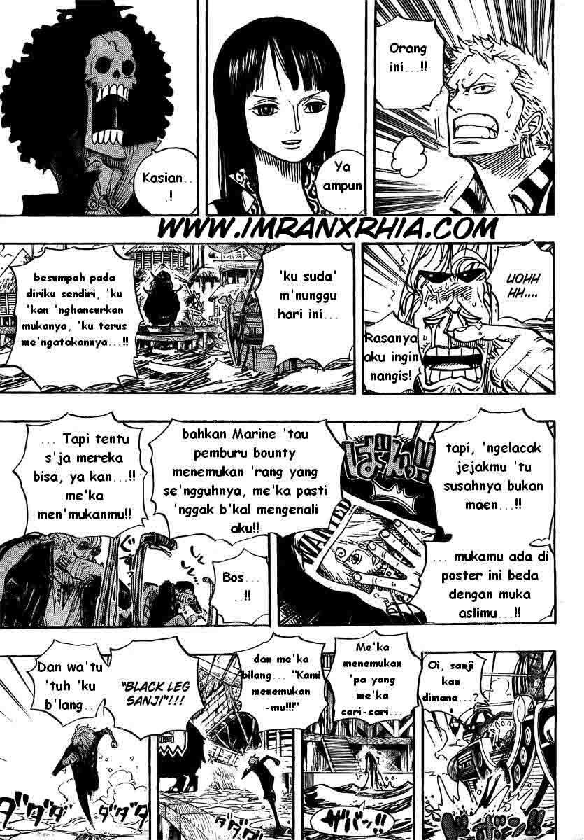 One Piece Chapter 494 Gambar 17
