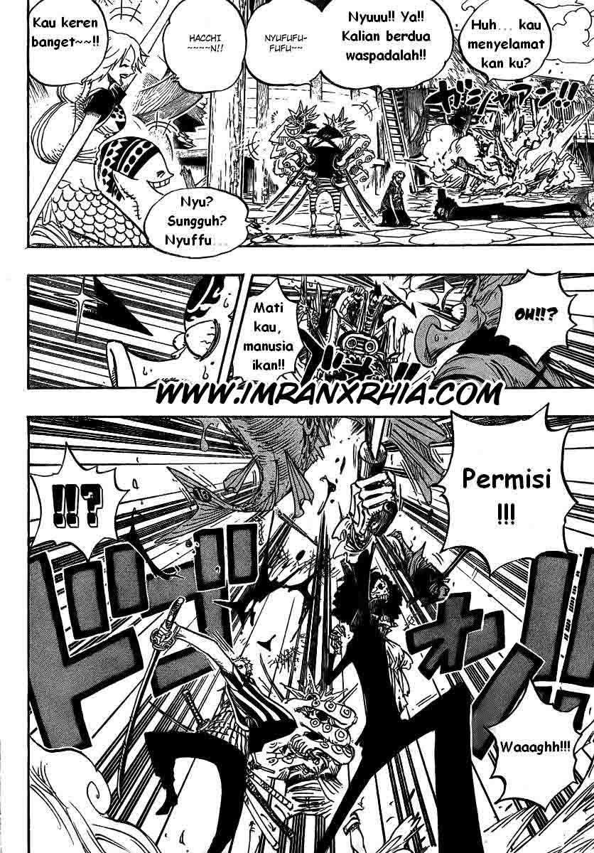 One Piece Chapter 494 Gambar 4