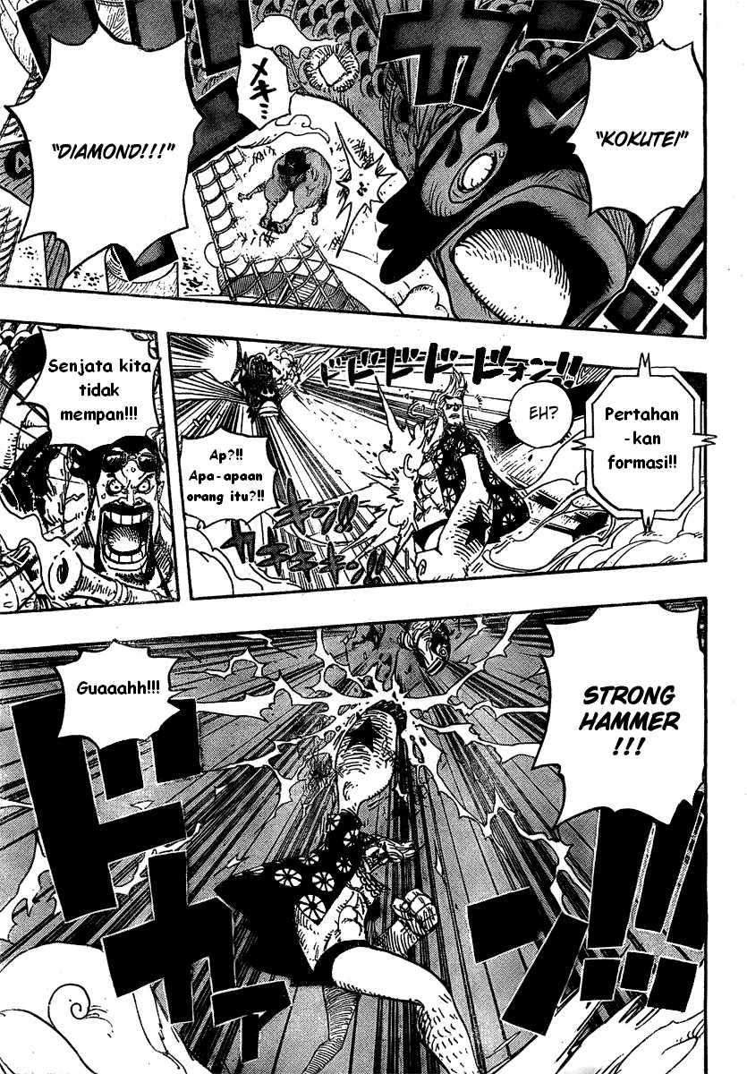 One Piece Chapter 494 Gambar 7