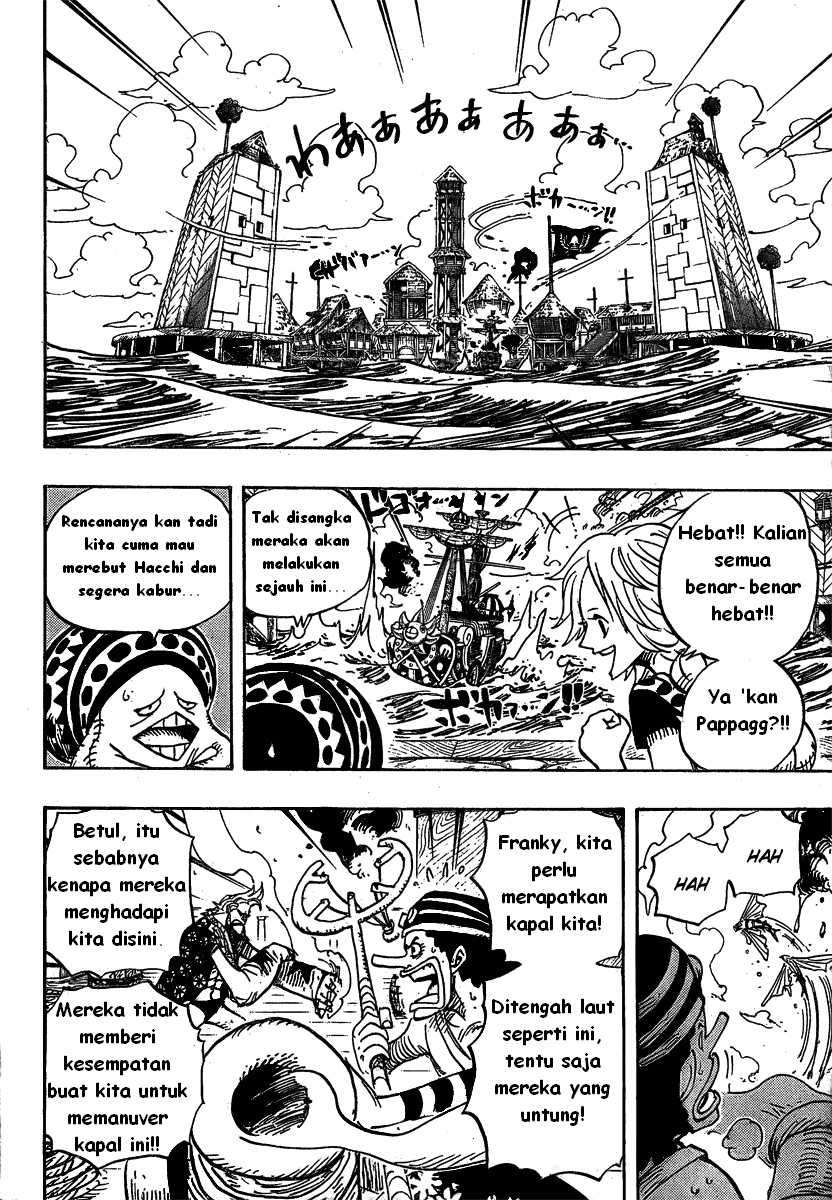 One Piece Chapter 494 Gambar 8