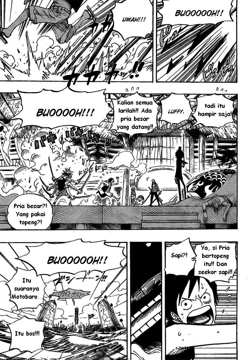 One Piece Chapter 494 Gambar 9