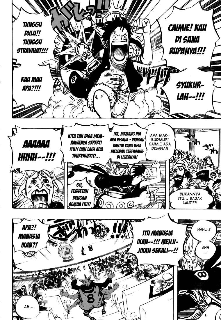 One Piece Chapter 502 Gambar 12
