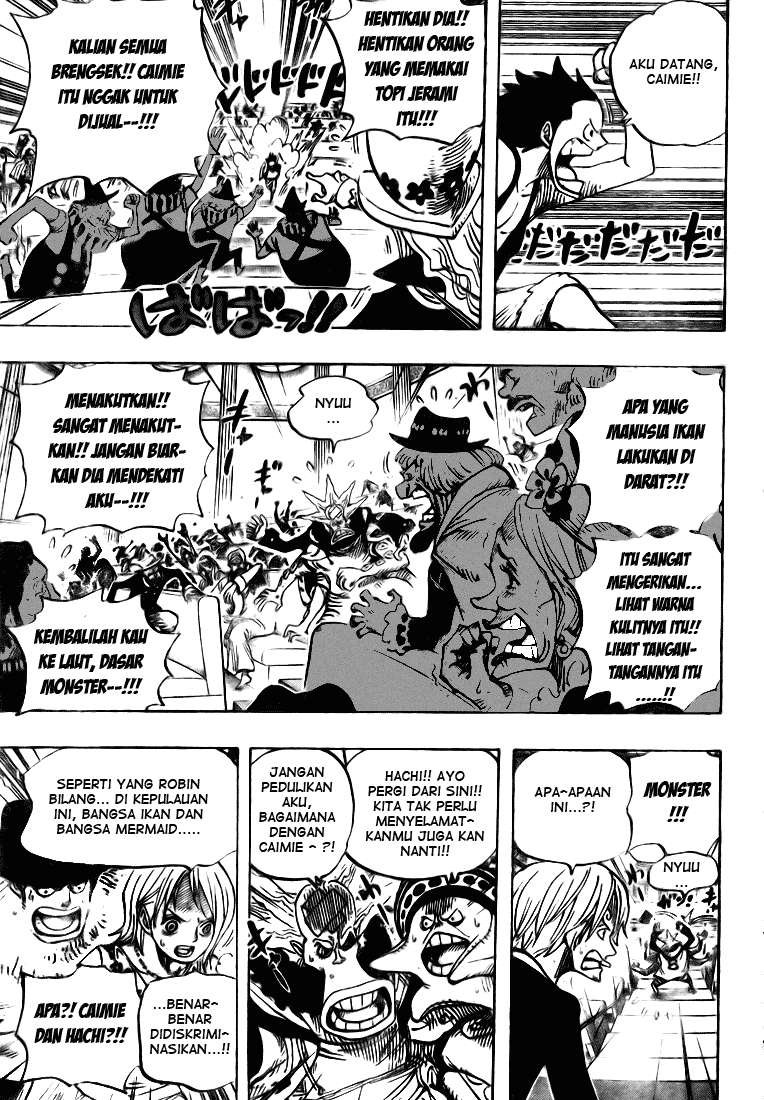 One Piece Chapter 502 Gambar 13