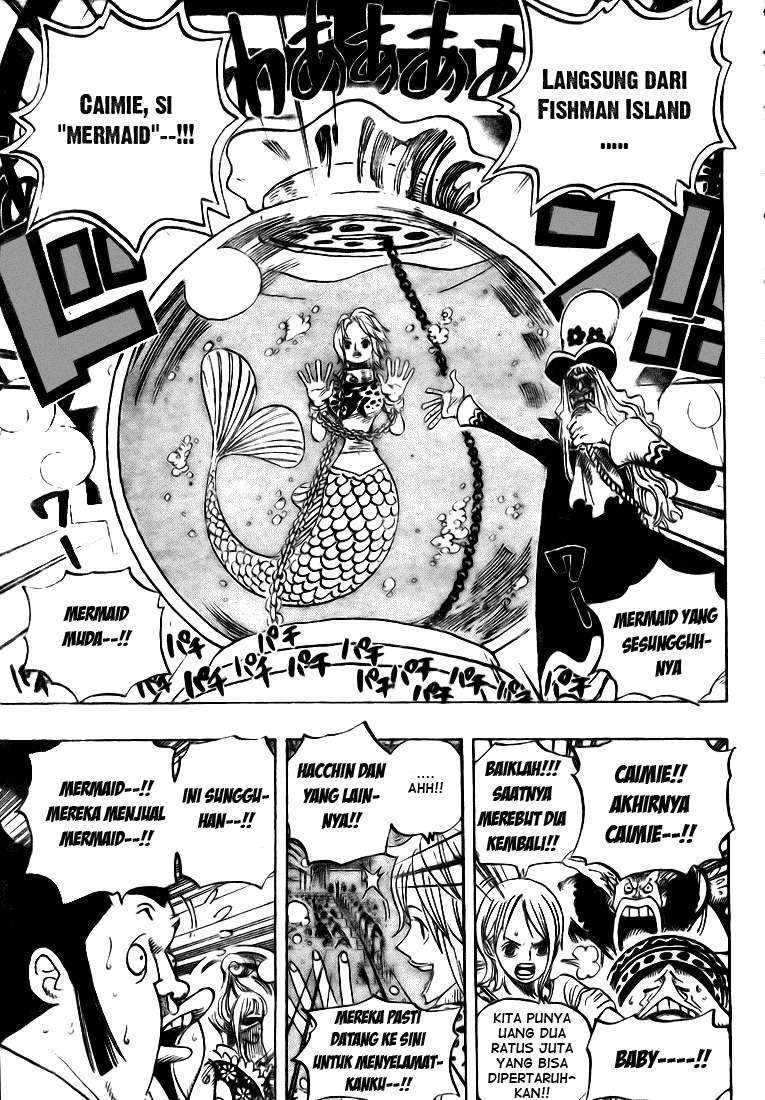 One Piece Chapter 502 Gambar 7