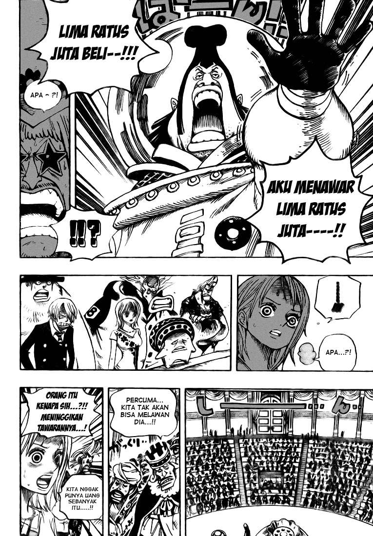 One Piece Chapter 502 Gambar 8