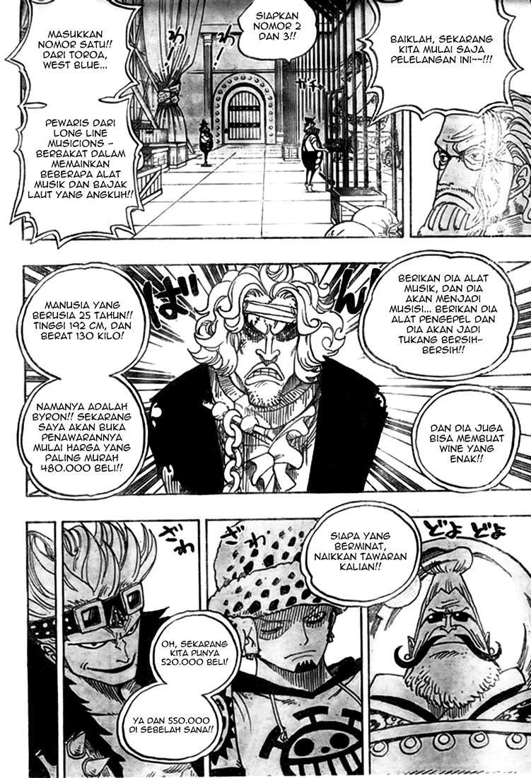 One Piece Chapter 501 Gambar 5