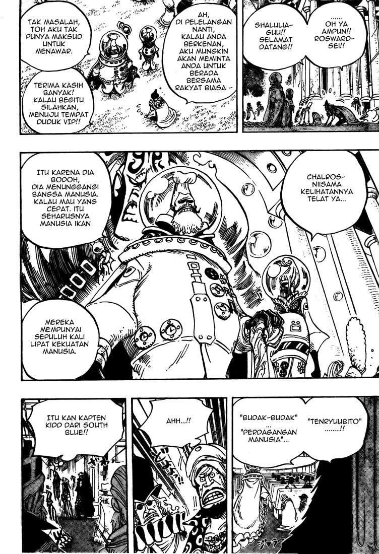 One Piece Chapter 500 Gambar 14