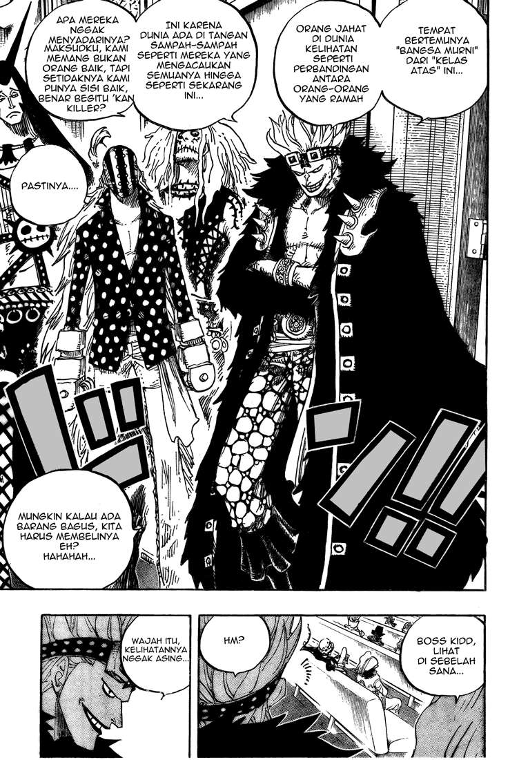 One Piece Chapter 500 Gambar 15