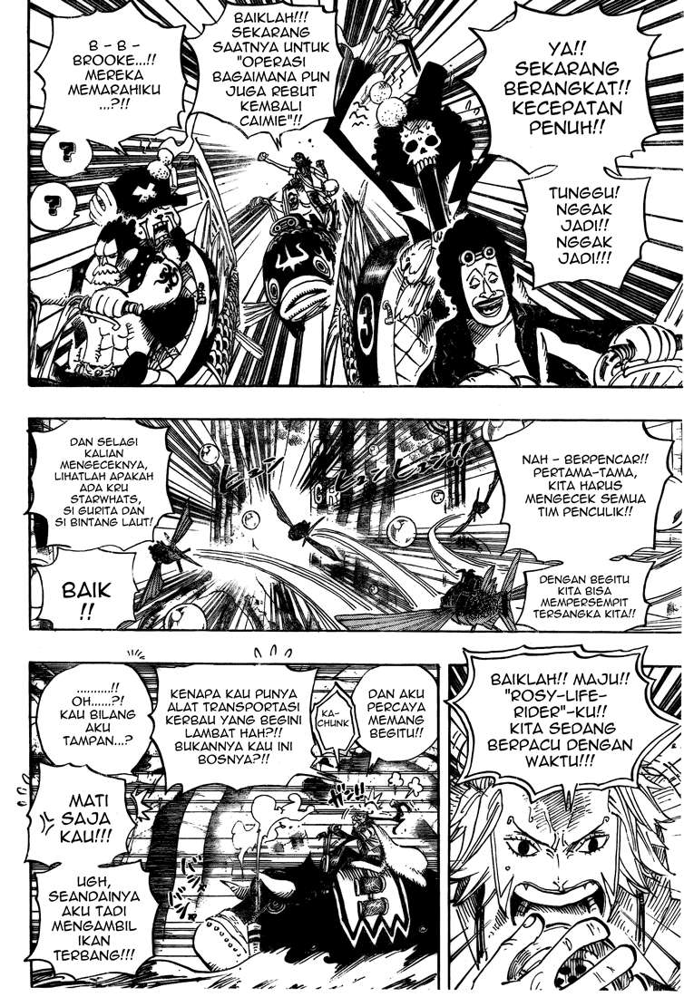 One Piece Chapter 500 Gambar 6