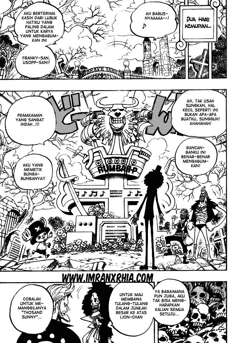 One Piece Chapter 489 Gambar 10