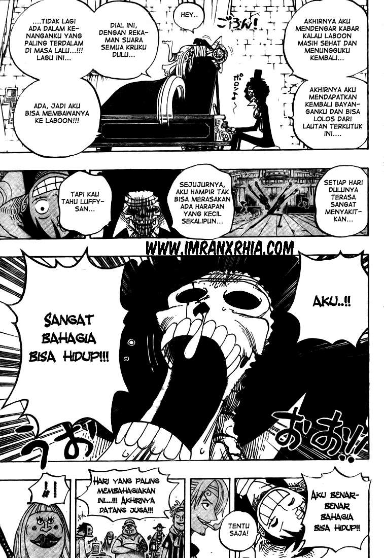 One Piece Chapter 489 Gambar 4