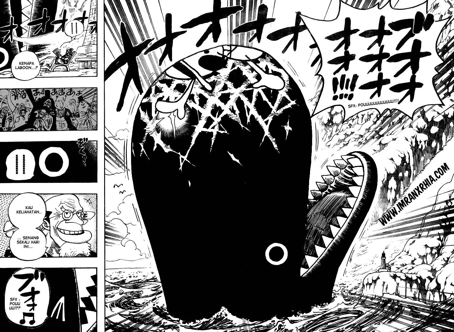One Piece Chapter 489 Gambar 8