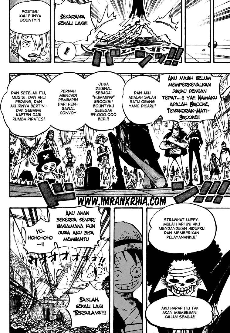 One Piece Chapter 489 Gambar 9