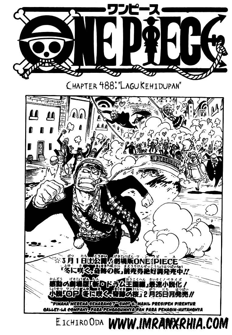 Komik One Piece Chapter 488 gambar nomor 1