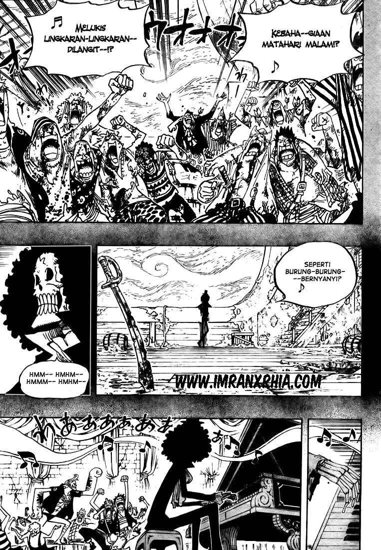 One Piece Chapter 488 Gambar 13