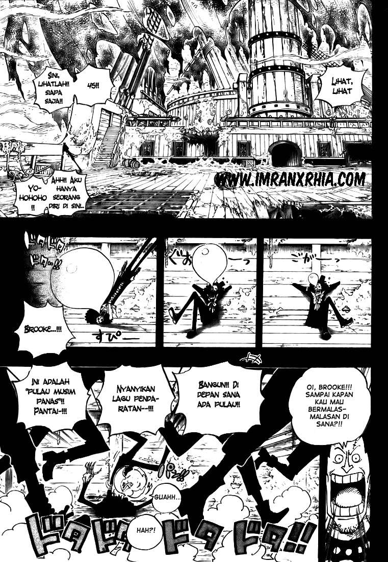 One Piece Chapter 488 Gambar 3