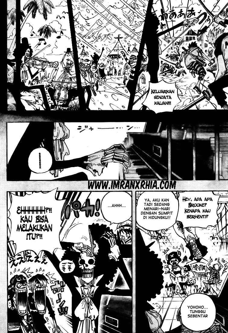 One Piece Chapter 488 Gambar 6