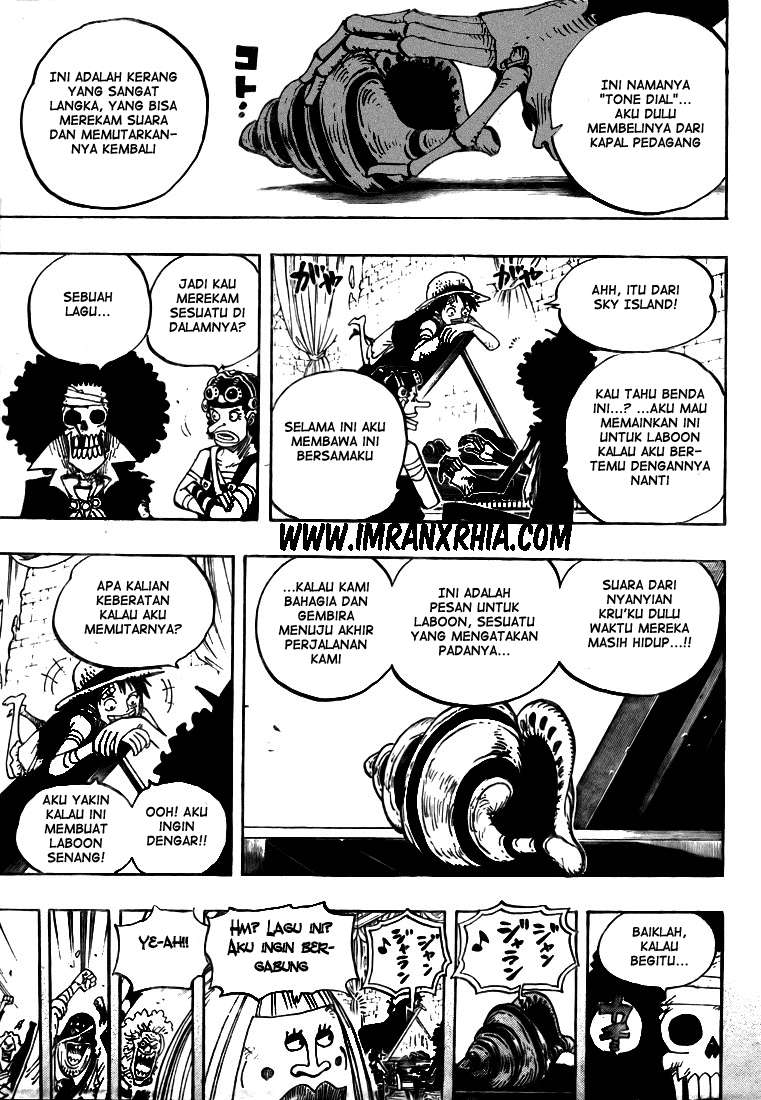 One Piece Chapter 488 Gambar 7