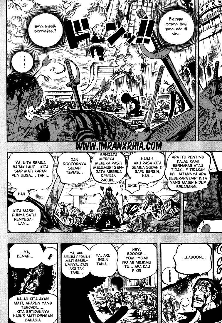 One Piece Chapter 488 Gambar 8