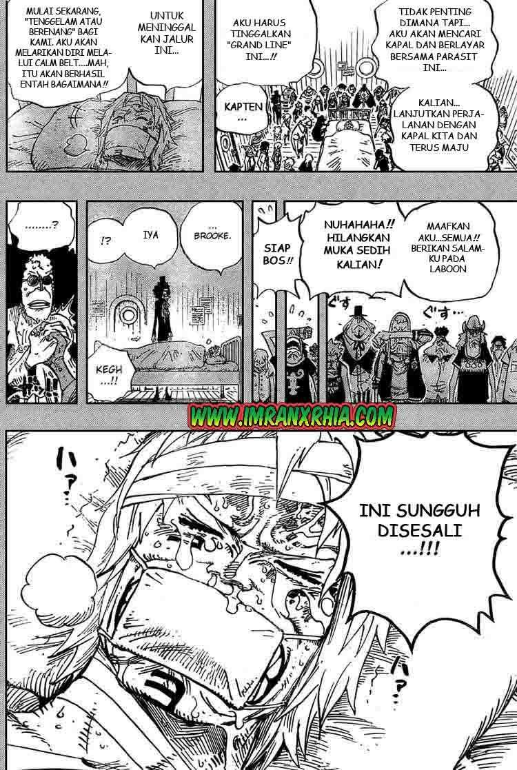 One Piece Chapter 487 Gambar 18